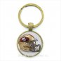 2016 New design keychain case for San Francisco 49ers team Newest NFL team logo accessory