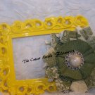 Flower - Green Toile Petals-TCLF-20