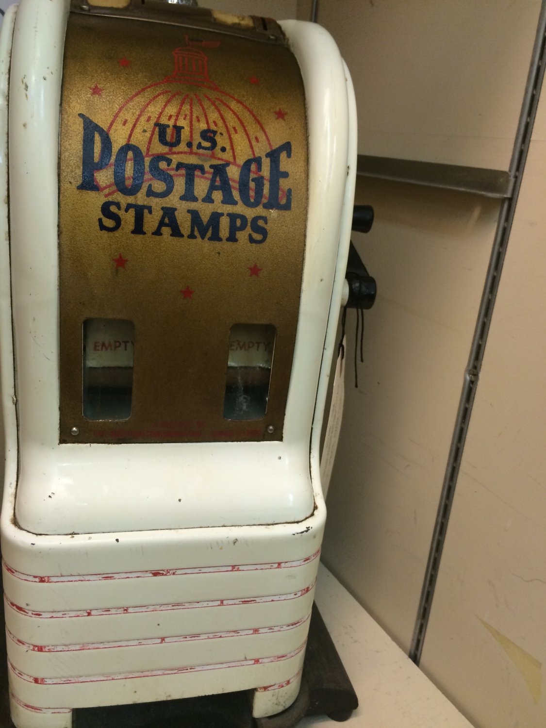 Vintage Us Postage Stamp Vending Machine