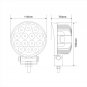 4.5'' 42W LED Work Light 12V 24V Flood Spot Beam LED Auto Lamp For Off road 4x4 LED Driving Light