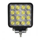 4.5 inch 48W LED Work Light Flood Spot 16X3W 3500lm Tractor Off road Car 4X4 4WD Fog Lamps 12V 24V