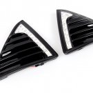 Gloss Style LED Car DRL 12v led car daytime running lights with turn light for 2012 Ford Focus 3