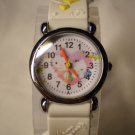 Hello Kitty 3 dimensional wrist children watch with white rubber band