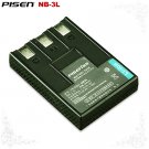Pisen Canon PowerShot SD20 SD10 SD100 SD110 NB-3L Camera Battery Free Shipping