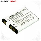 Fujifilm Finepix T310 T350 T360 XP60 NP-45 Pisen Camera Battery Free Shipping