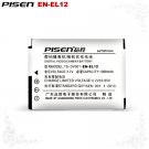 Nikon Coolpix S1200pjv S6150 S9200 EN-EL12 Pisen Camera Battery Free Shipping