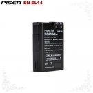 Pisen Nikon EN-EL14 EN-EL14e ENEL14e Camera Battery Free Shipping
