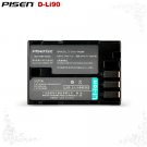 Pisen Pentax D-Li90 DLi90 D-Li90P DLi90P DL190 Camera Battery Free Shipping