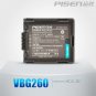 Panasonic VW-VBG260 VBGVBG260EK Pisen Camcorder Battery Free Shipping