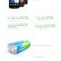 HTC Model BG58100 Pisen Mobile Phone Battery Free Shipping