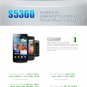 Samsung Galaxy Y Young GT-S5360 Model S5360 Pisen Phone Battery Free Shipping