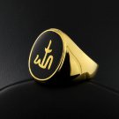 Special fashion 24k gold plated Allah islam ring size 11 ! Gift Jewelry & Love