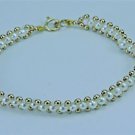 Genuine pearls bracelet 20 centimeter 14k gold clasp . ! high quality jewelry
