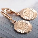 Fashion gold filled woman rose allah coin dangle earring ! Gift Jewelry & Love
