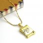 Fashion 18k gold plate allah Islam Pendant and necklace ! Arabic Islamic jewelry