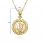 Fashion 18k gold plated allah Islam pendant & necklace ! Islamic Jewelry Gift