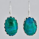 Fashion sterling silver 925 earrings + Eilat stone Israel ! Gift Jewelry & Love
