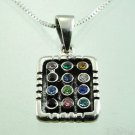 Hoshen , breastplate of High Priest , sterling pendant ! Gift Jewelry & Love