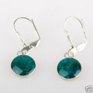 Fashion sterling silver 925 earrings of Eilat stone Israel ! Gift Jewelry & Love