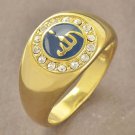 Fashion real gold filled allah islam man & woman ring size 10 ! Gift & Jewelry