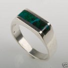Silver 925 ring set Eilat stone Israel size12 1/2 ! Gift Jewelry & gemstone
