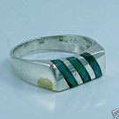 Special silver 925 ring set - Eilat stone Israel ! Gift Jewelry & Love