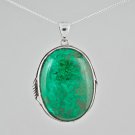 Fashion jewel - silver & Eilat stone pendant necklace ! Gift Jewelry & Love