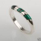 Quality sterling 925 ring set Eilat stone Israel
