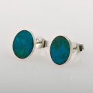 Silver earrings jewelry placed with Eilat stone Israel