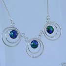 Sterling 925 necklace & Eilat stone Israel pendant