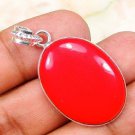 Pretty jasper silver 925 pendant + sterling necklace ! Gift Jewelry & Love