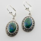 Sterling silver 925 earrings set Eilat king solomon stone ! Gift Jewelry & Love