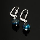 Fashion sterling silver 925 stamp earrings Eilat stone Israel ! Gift & Jewelry