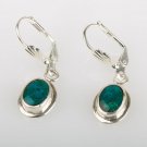 Fashion sterling silver 925 stamp earrings Eilat stone Israel ! Gift & Jewelry
