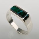 Vintage sterling ring set with Eilat stone Israel ! high quality jewelry