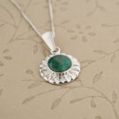 Silver 925 necklace & pendant set natural Eilat king solomon stone ! Gift Jewel