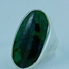 Unique Silver 925 ring set with Eilat stone Israel ! Gift Jewelry & Love