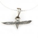 Silver pendant of Paratroopers Brigade Israel - chain ! Gift Jewelry & Love