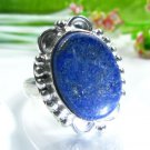 Beautiful Lapis lazuli silver 925 ring size 7 1/2 ! Gift Jewelry & Love