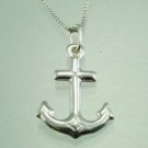 Special sterling pendant of a anchor with necklace ! Gift Jewelry & Love