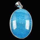 Blue veins jade pendant + sterling silver 925 necklace ! Gift Jewelry & Love