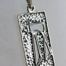 Silver pendant "live" hebrew & sterling 925 necklace ! Gift Jewelry & Love