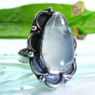 Special natural Agate silver 925 ring size 7 1/4 ! Gift Jewelry & Love