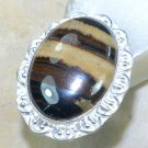 Fashion silver set red sea coral gemstone ring size 8 ! Gift Jewelry & Love