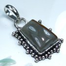 Jasper stone silver 925 pendant + sterling 925 chain ! Gift Jewelry & Love