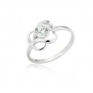 Classic sterling silver 925 ring 0.25 ct zircon size 6 ! Gift Jewelry & Love