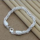 Fashion solid silver 925 bracelet dragon head design ! Gift Love & Jewelry