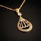 18k gold plated allah islamic design Pendant & Necklace ! Islam Gift & jewelry