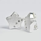 Special fashion silver 925 star earrings set zircons ! Gift Jewelry & Love