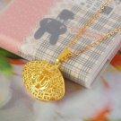 special fashion 18k gp Allah Islam Pendant and chain